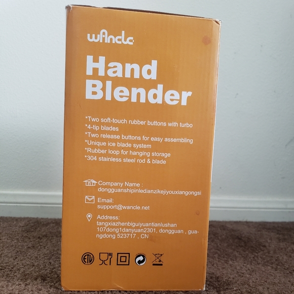 Hand Blender (Wancle) 500 Watt with Speed Control